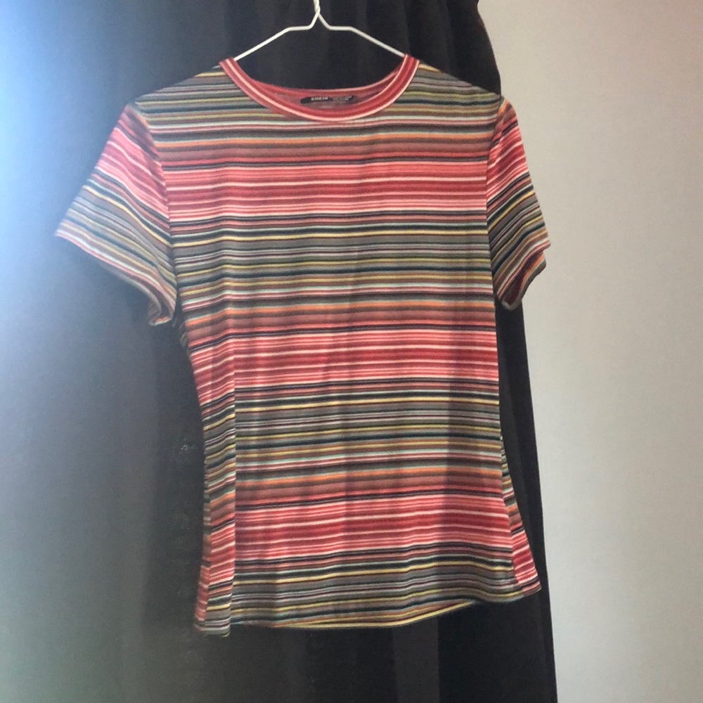 stripped multicolor t-shirt